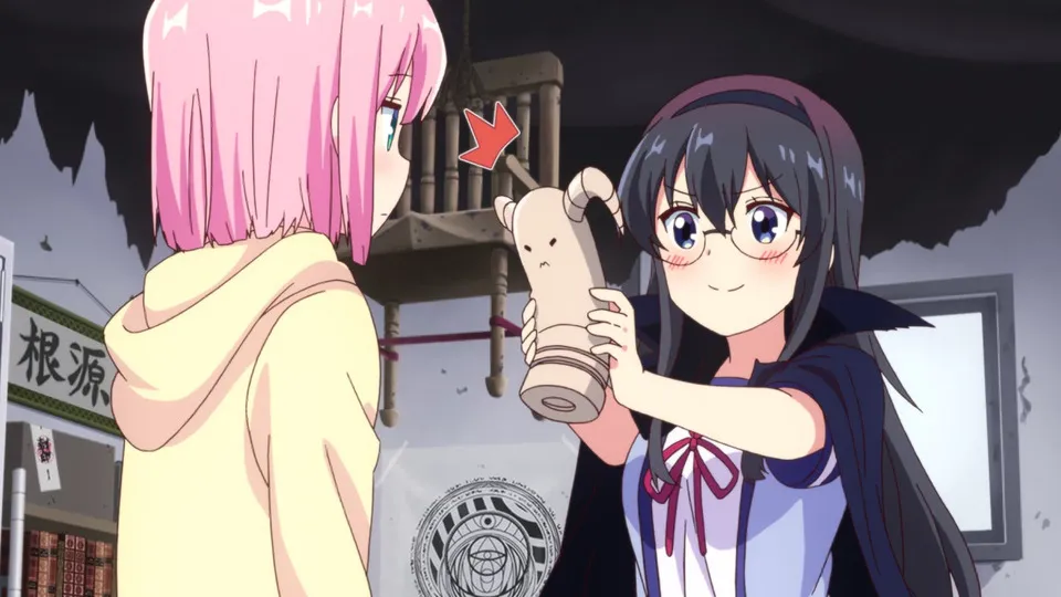 まちカドまぞく 第10話 ご先祖は進化する!!メガネが映す暗黒部屋